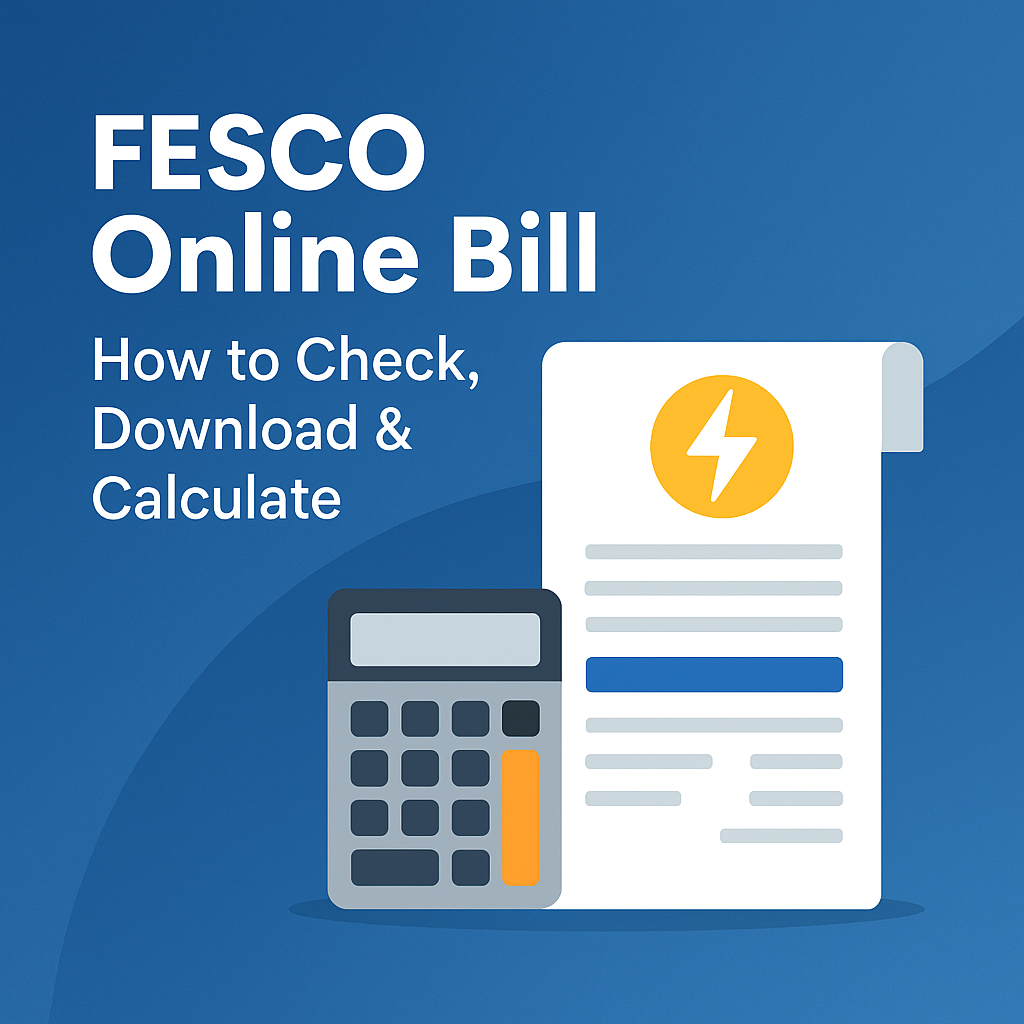 FESCO Online Bill